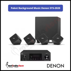 Paket Sound System Background Music Speaker Denon | Subwoofer Denon